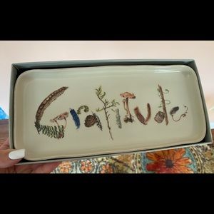 Gratitude tray by Juliska